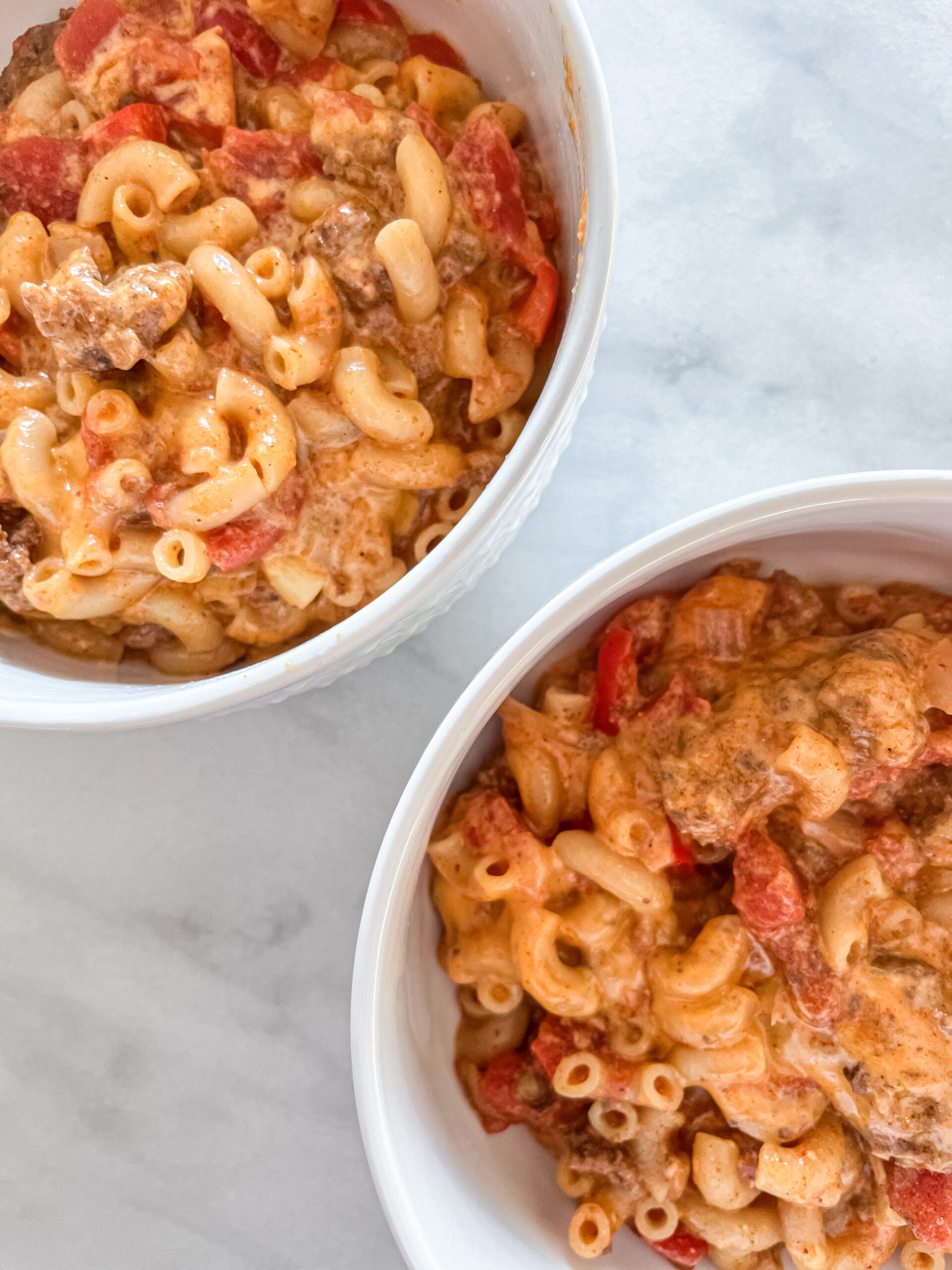 One Pot Chili Mac + Cheese