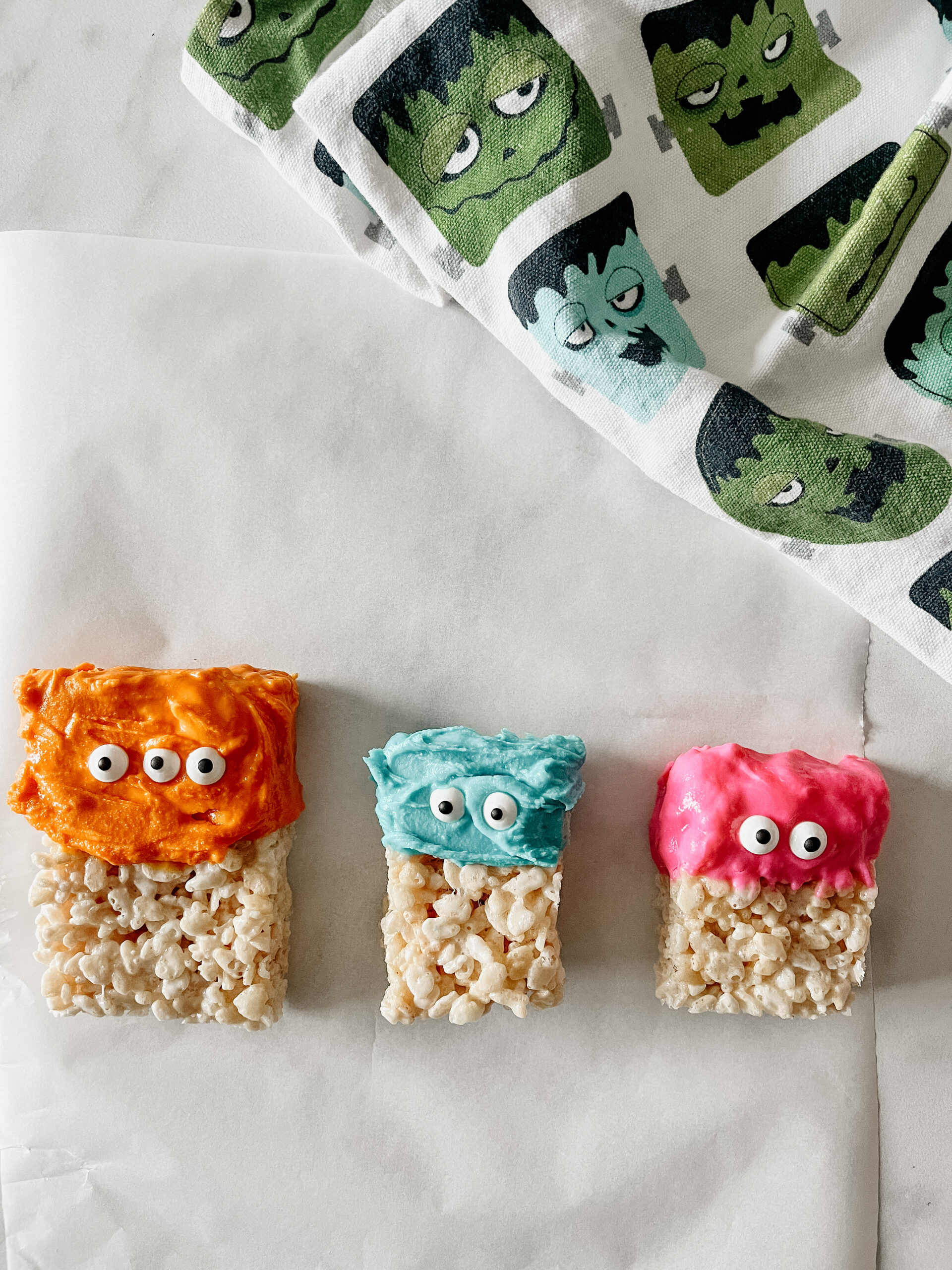 Monster Rice Krispie Treats