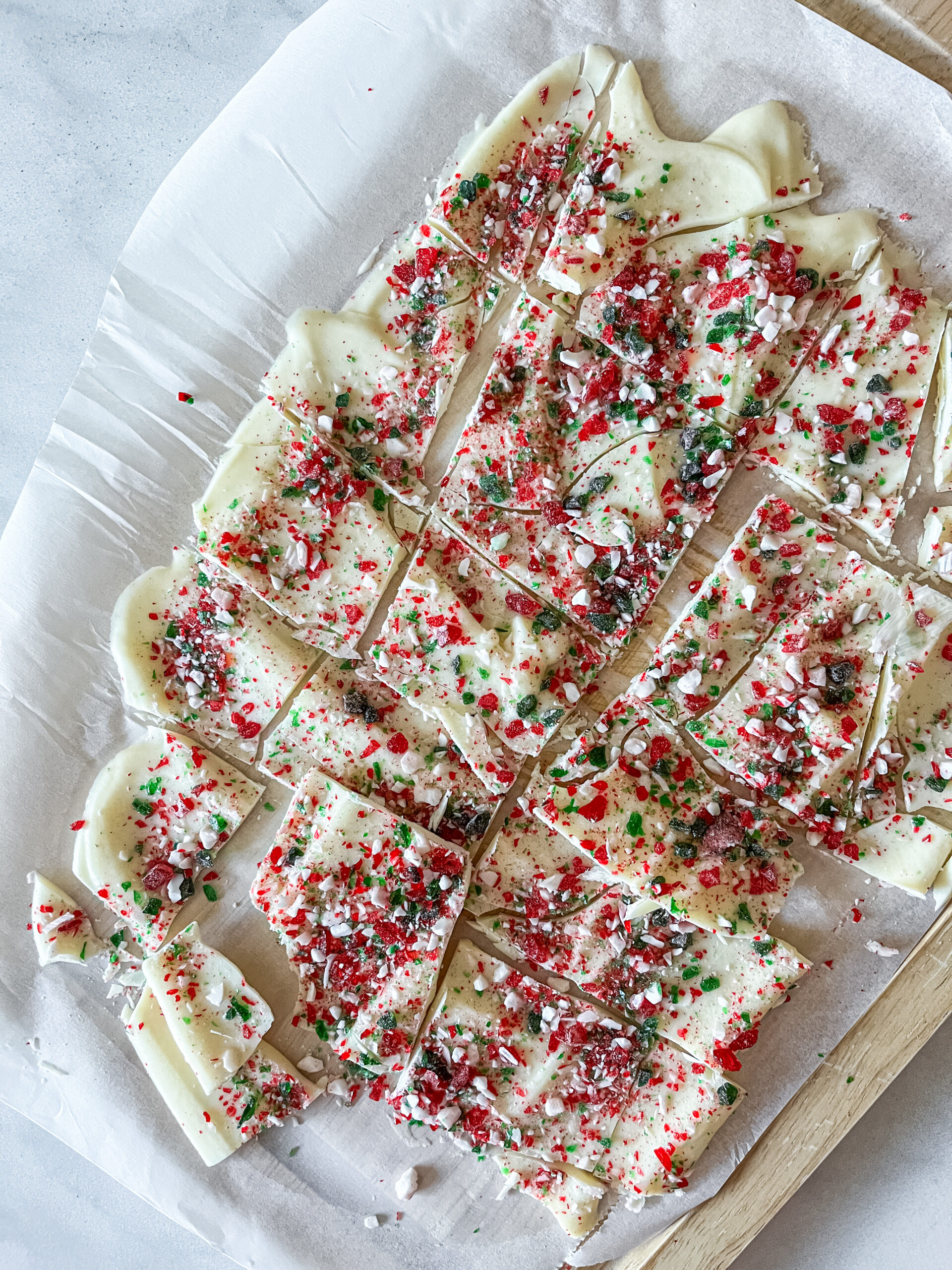 3 Ingredient Peppermint Bark