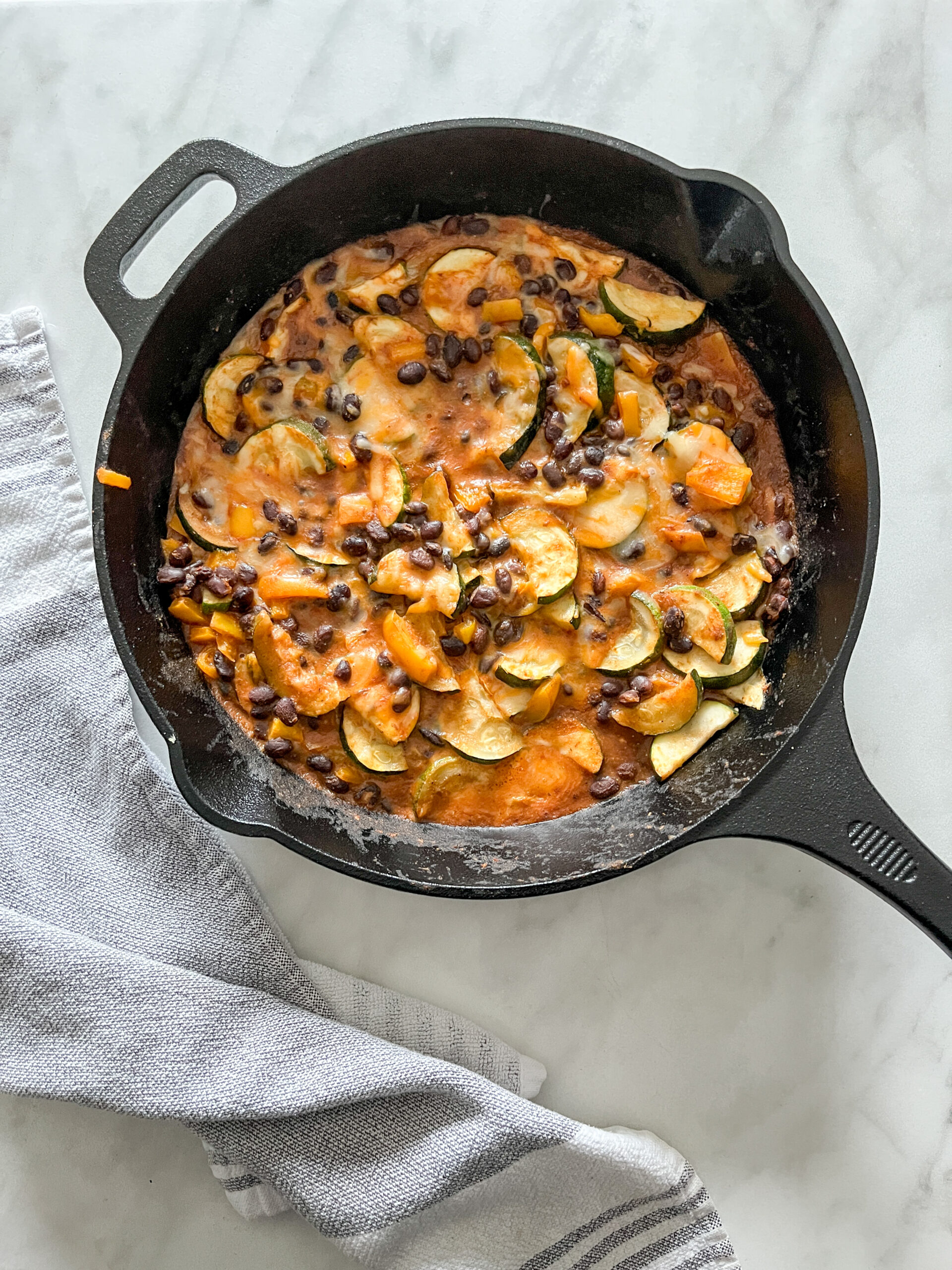 Vegetarian Enchilada Skillet