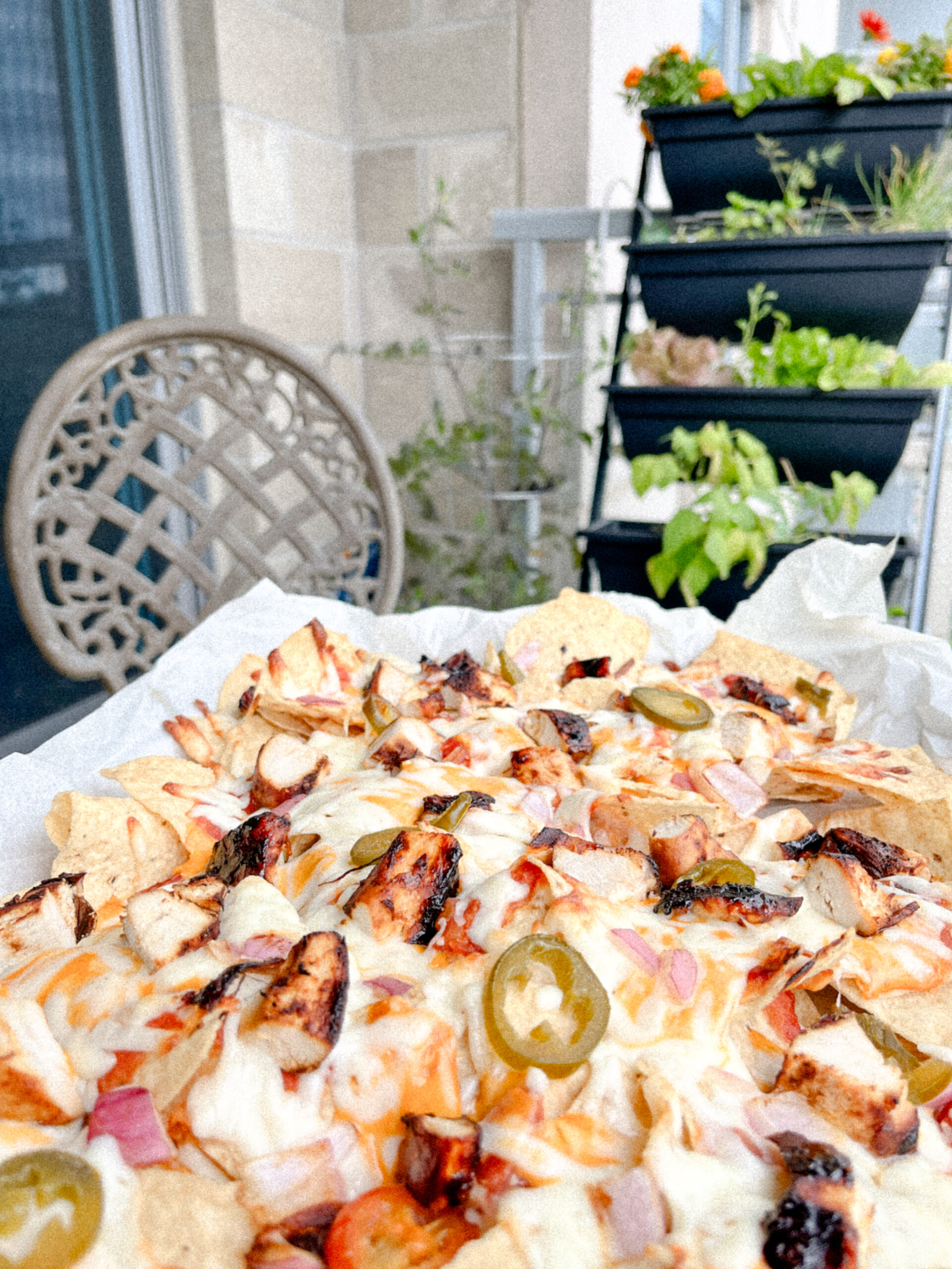 Barbecue Chicken Nachos