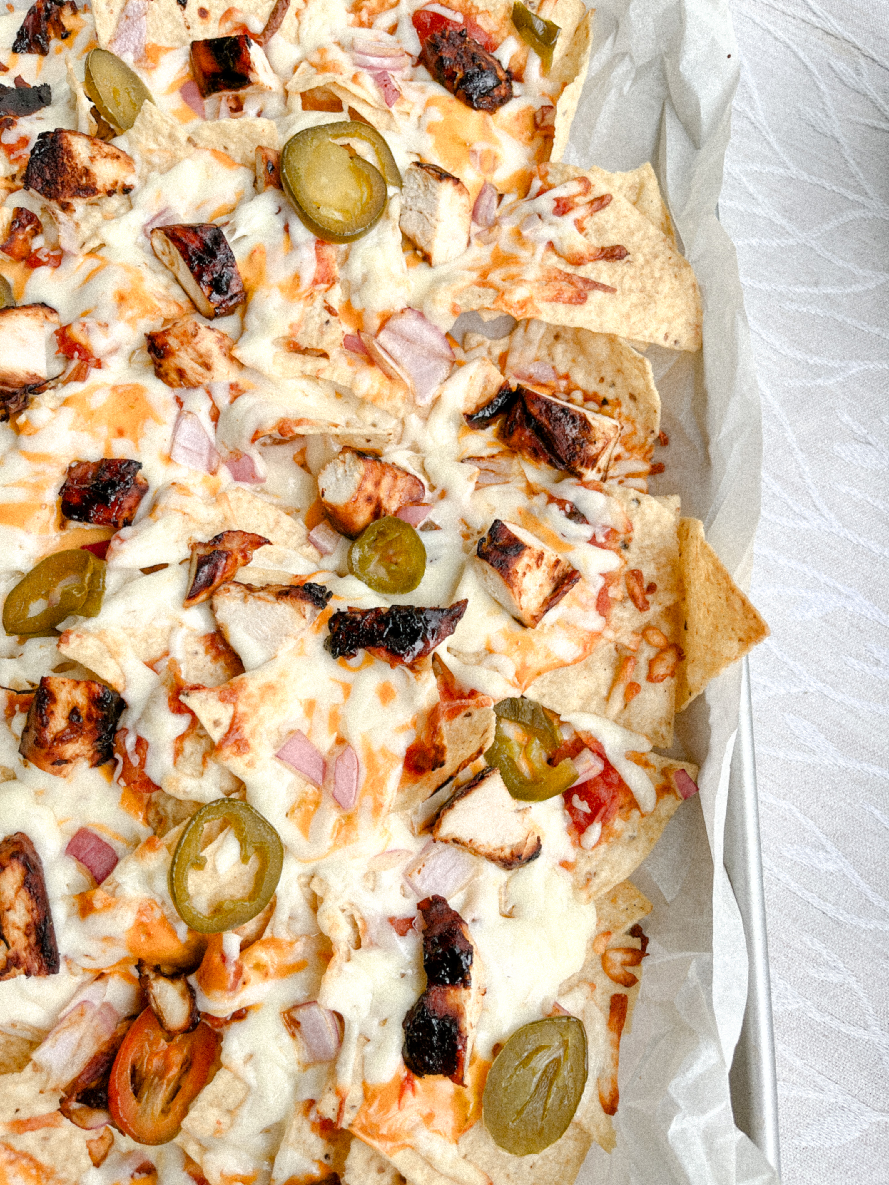 Barbecue Chicken Nachos