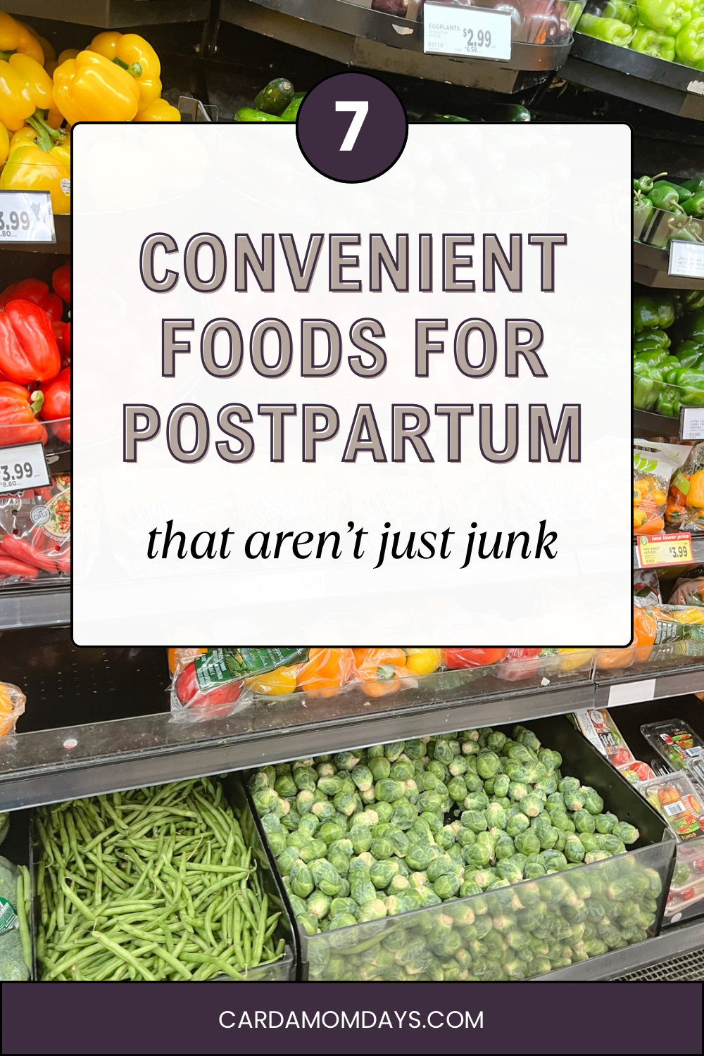 Convenience Foods for Postpartum That Aren’t Just Junk