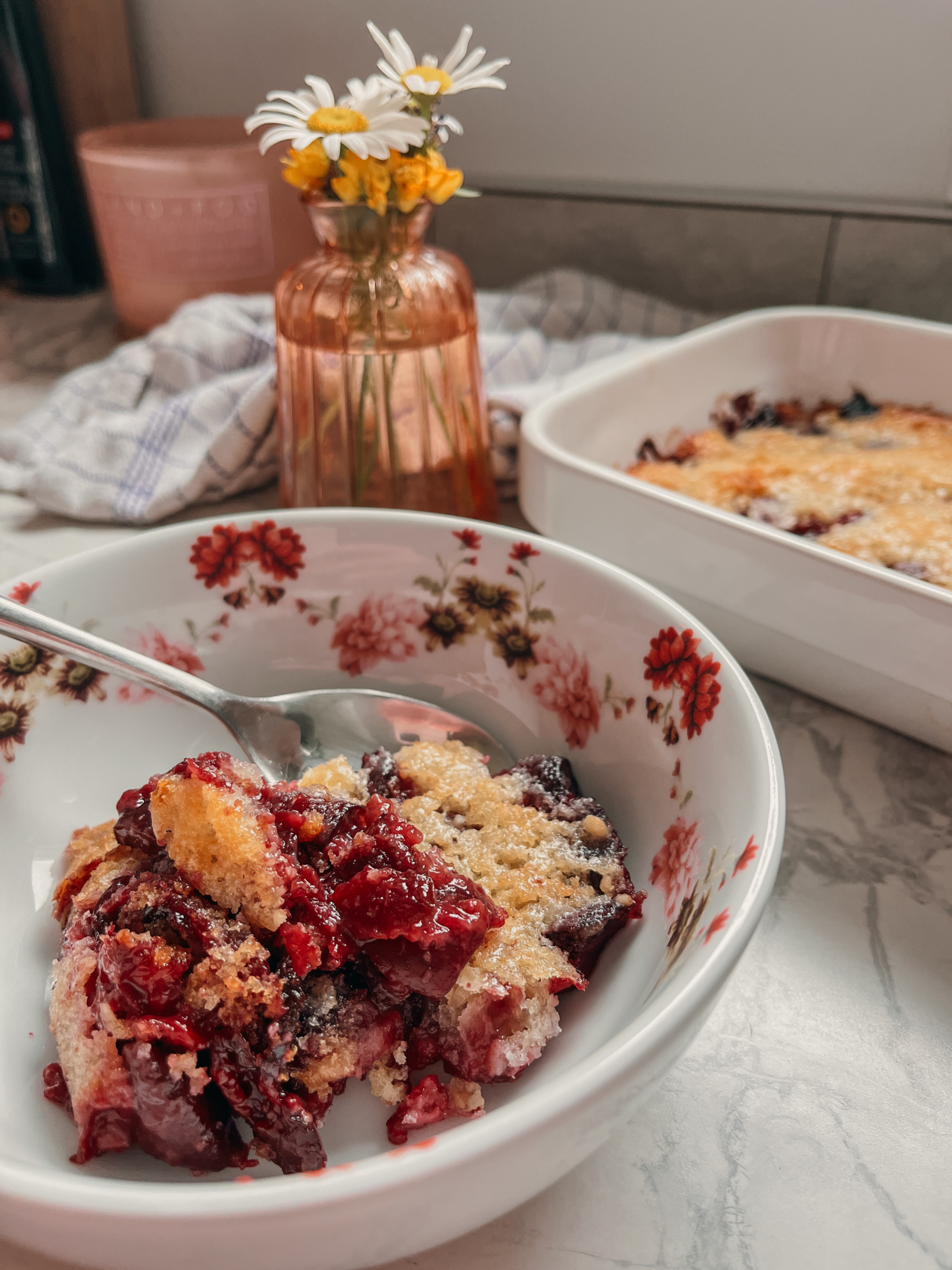 Classic Cherry Cobbler